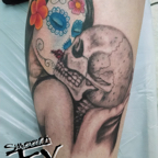 Day of the dead kiss copy