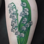 Skull lily of the valley